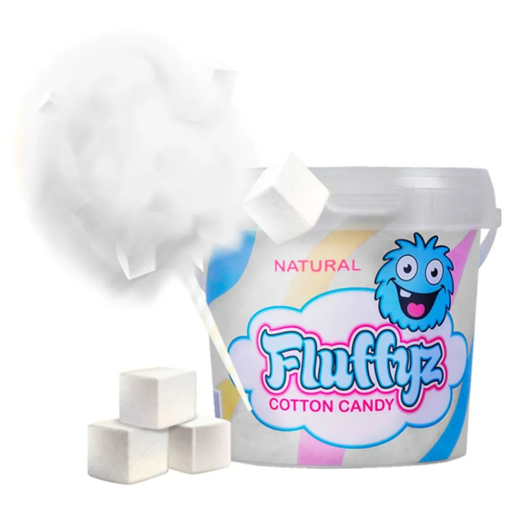 ERT Godis AB Fluffyz Candyfloss Naturel - Snacks|Slik