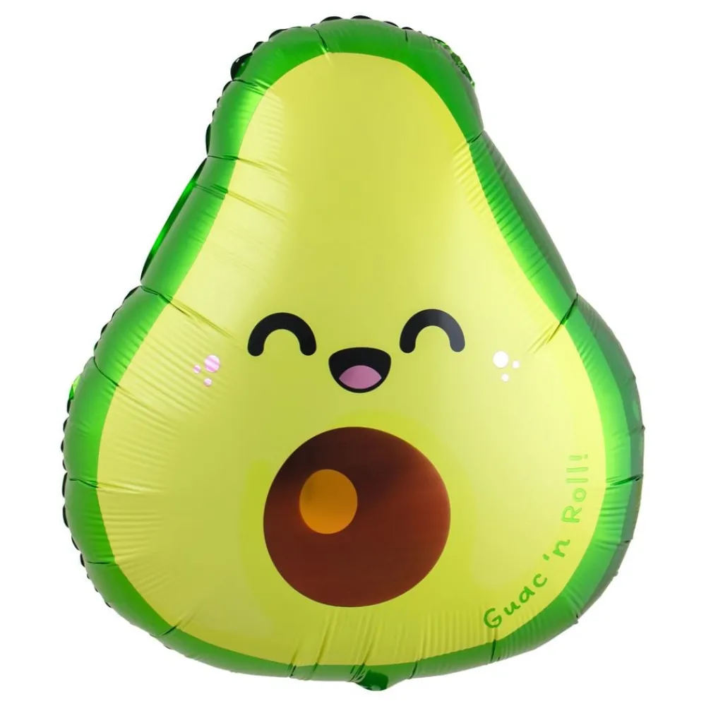 Folat B.V. Folieballon Avocado Kawaii