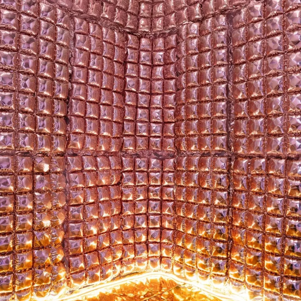 Discount PartyDeco sp. z o.o. Folieballon Backdrop Roséguld