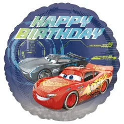 Reithmüller Europe GmbH Folieballon Biler/Cars Happy Birthday - Balloner