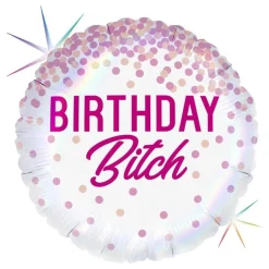 Ballongkungen AB Folieballon Birthday Bitch