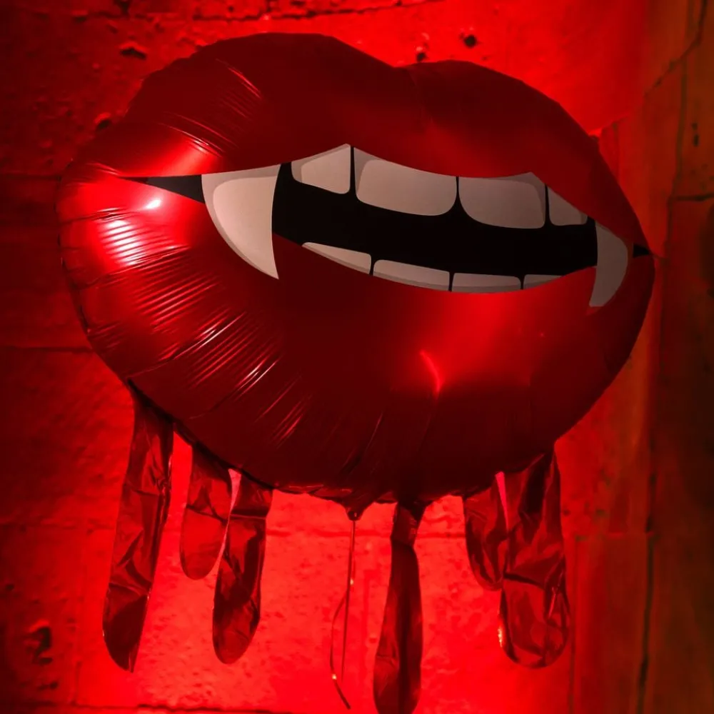 PartyDeco sp. z o.o. Folieballon Blodig Mund - Balloner