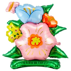 PartyDeco sp. z o.o. Folieballon Blomster med Base