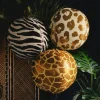 Best PartyDeco sp. z o.o. Folieballon Bold Leopardmønster Stor