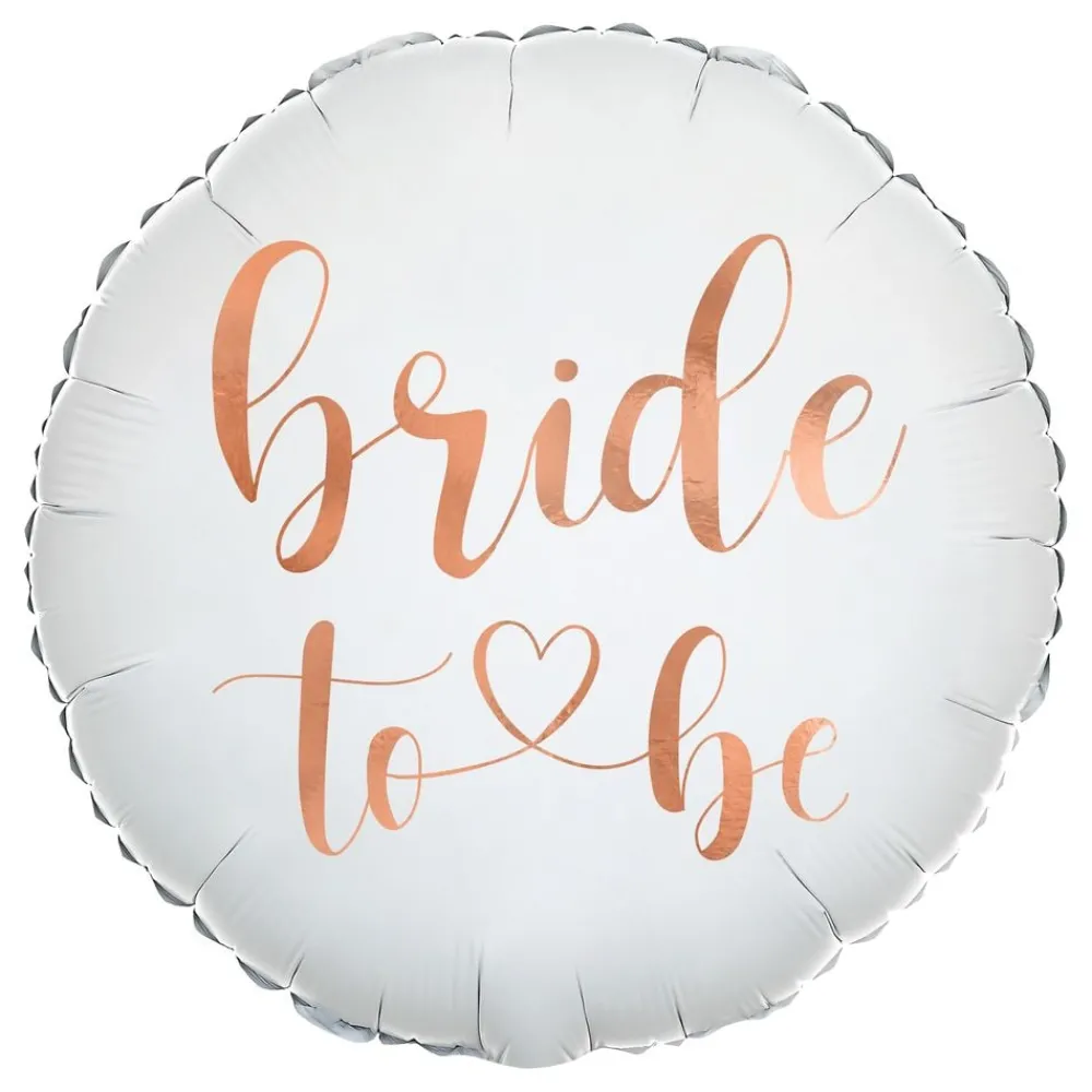 PartyDeco sp. z o.o. Folieballon Bride Rund Rosé - Balloner