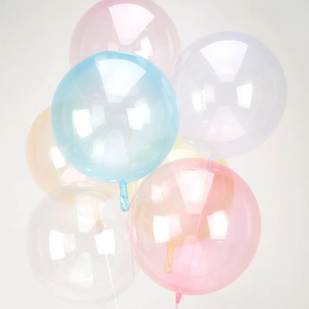 Reithmüller Europe GmbH Folieballon Crystal Clear Rund Transparent - Balloner