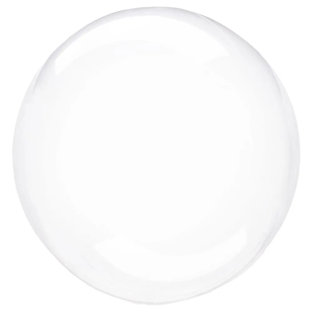Reithmüller Europe GmbH Folieballon Crystal Clear Rund Transparent - Balloner
