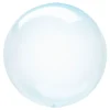 Reithmüller Europe GmbH Folieballon Crystal Clearz Rund Blå - Oppyntning|Balloner