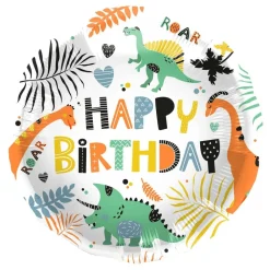 Clearance Folat B.V. Folieballon Dino Roar Happy Birthday