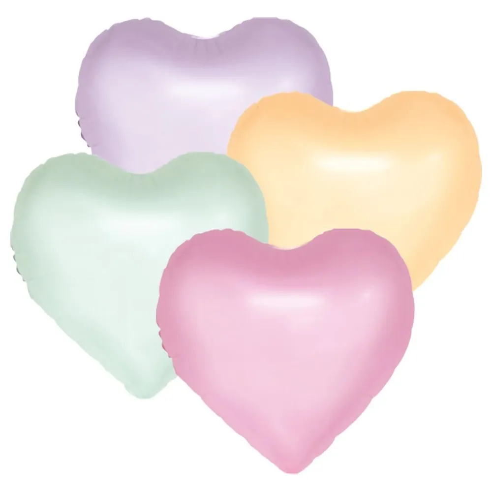 Globos Europe B.V. Folieballoner Hjerter Watercolor - Balloner