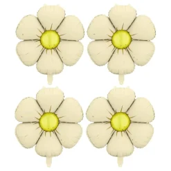 Clearance PartyDeco sp. z o.o. Folieballoner Margueritter Creme til Ballonbue