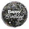 Unique UK Inc t/as Unique Party Folieballon Glitter Happy Birthday - Balloner