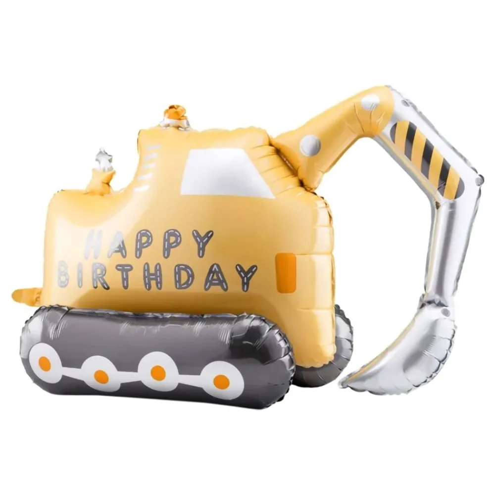PartyDeco sp. z o.o. Folieballon Gravemaskine Happy Birthday