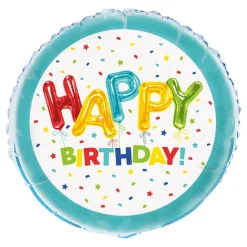 Hot Unique UK Inc t/as Unique Party Folieballon Happy Birthday Konfetti