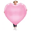 Globos Europe B.V. Folieballon Hjerteformet XXL Lyserød - Balloner