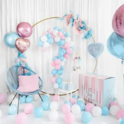 PartyDeco sp. z o.o. Folieballon Hjerte Mom to Be Lyserød - Balloner