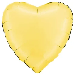Sale Ballongkungen AB Folieballon Hjerte Satin Banana Yellow