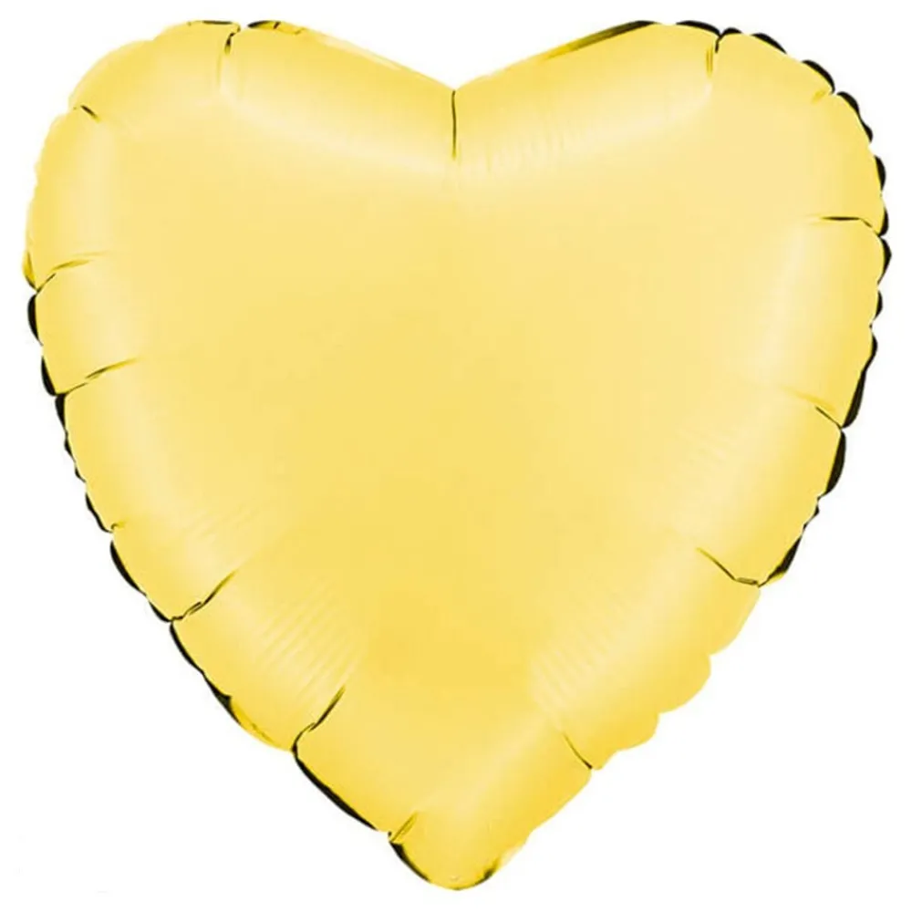 Sale Ballongkungen AB Folieballon Hjerte Satin Banana Yellow