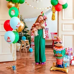 Outlet PartyDeco sp. z o.o. Folieballon Julenisse med Pakker