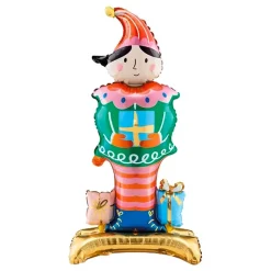 Outlet PartyDeco sp. z o.o. Folieballon Julenisse med Pakker