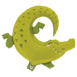 New Ballongkungen AB Folieballon Jungle Alligator Shape