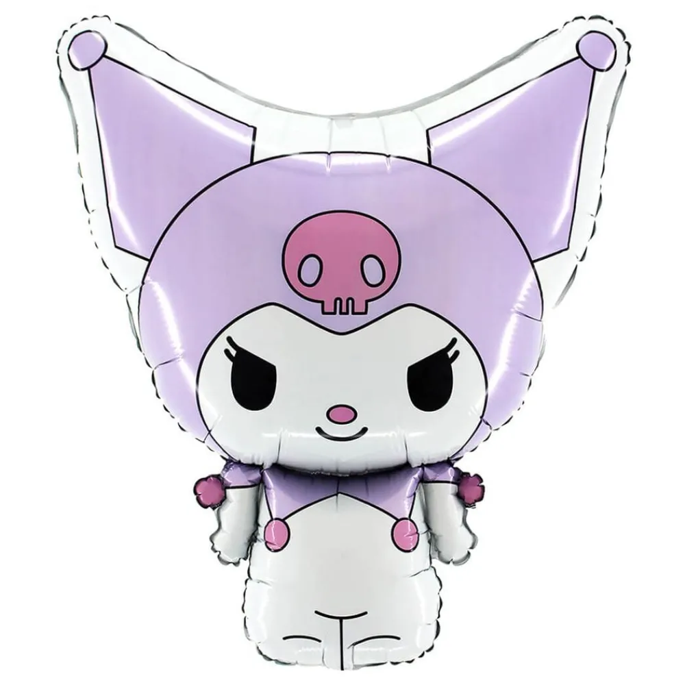 Clearance Ballongkungen AB Folieballon Kuromi Lilac Shape
