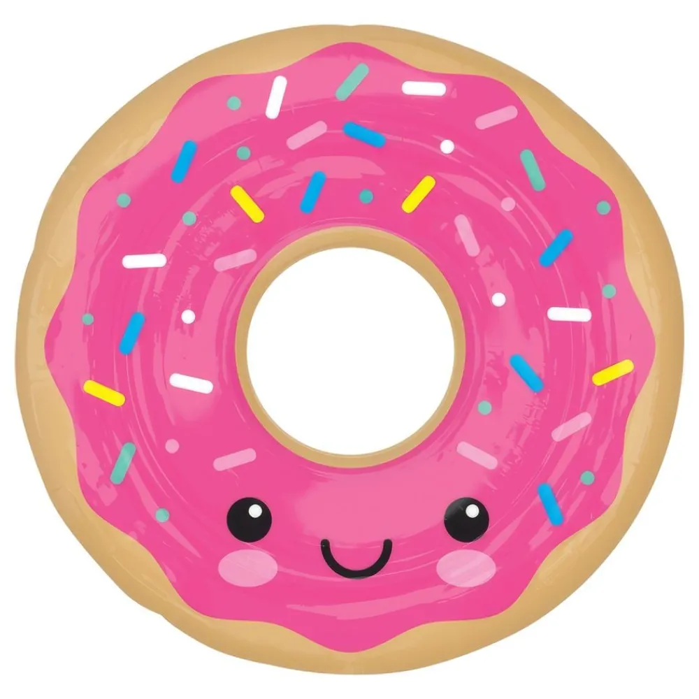 Best Reithmüller Europe GmbH Folieballon Lyserød Donut Shape