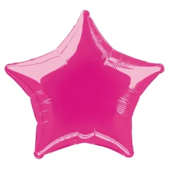 Online Unique UK Inc t/as Unique Party Folieballon Lyserød Stjerne