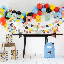 Folat B.V. Folieballon Monster Bash Happy Birthday - Balloner