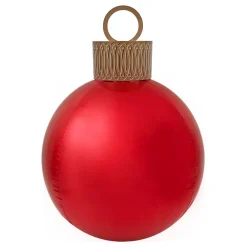 Reithmüller Europe GmbH Folieballon Orbz XL Rød Julekugle - Oppyntning|Balloner