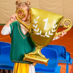 PartyDeco sp. z o.o. Folieballon Pokal - Tilbehør|Kostumetema