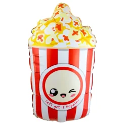 Folat B.V. Folieballon Popcorn Kawaii - Balloner