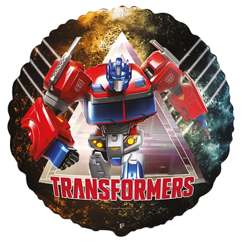 Santex Folieballon Rund Transformers™ Optimus Prime - Merchandise|Balloner