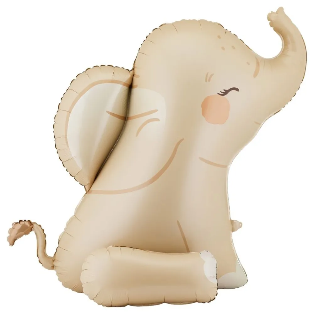 PartyDeco sp. z o.o. Folieballon Sittende Elefant - Balloner
