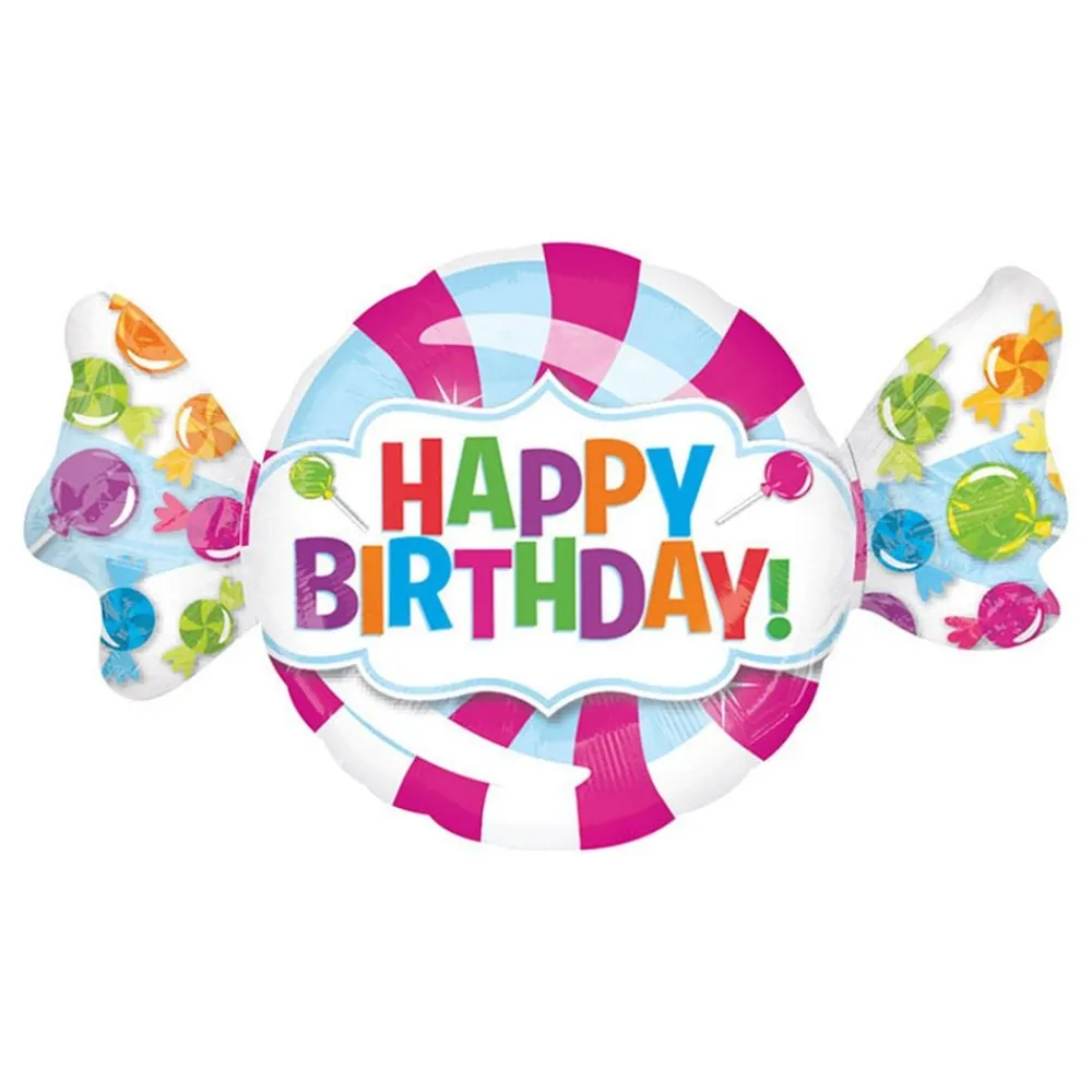 Outlet Folat B.V. Folieballon Slik Happy Birthday
