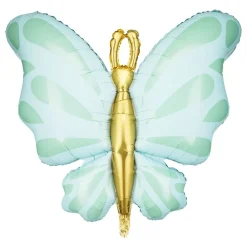 PartyDeco sp. z o.o. Folieballon Sommerfugl Turkis - Balloner