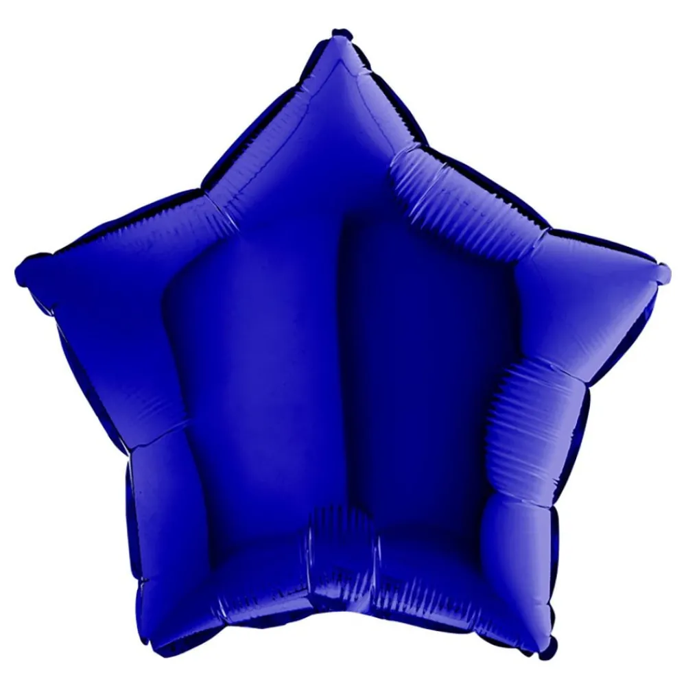 Best Ballongkungen AB Folieballon Stjerne Blue Capri