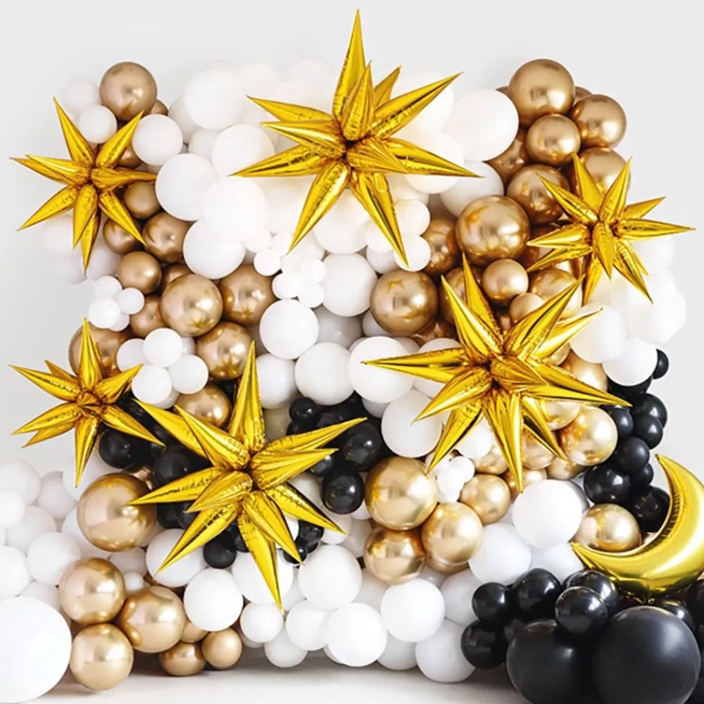 Online PartyDeco sp. z o.o. Folieballon Stjerne 3D