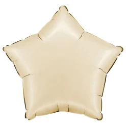 Ballongkungen AB Folieballon Stjerne Satin Cream - Balloner
