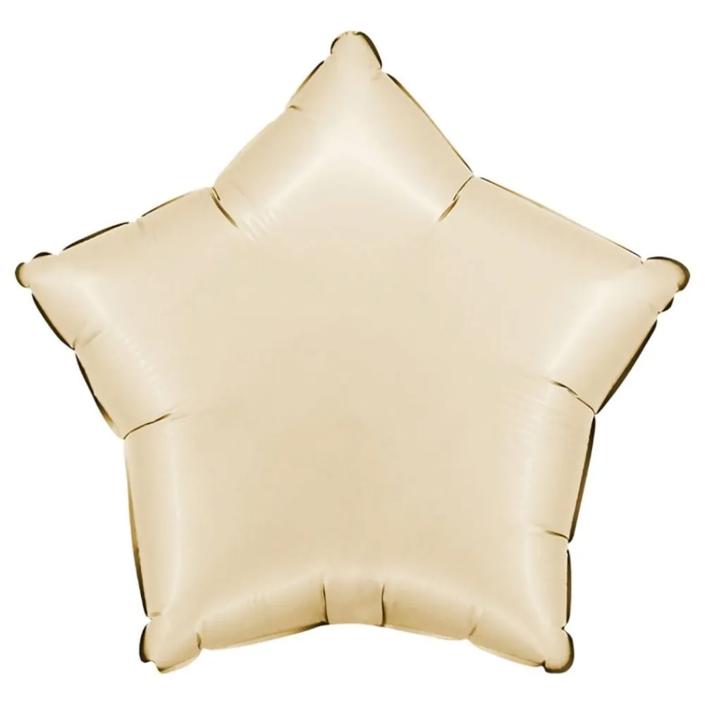 Ballongkungen AB Folieballon Stjerne Satin Cream - Balloner