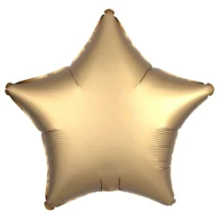 Ballongkungen AB Folieballon Stjerne Satin Guld