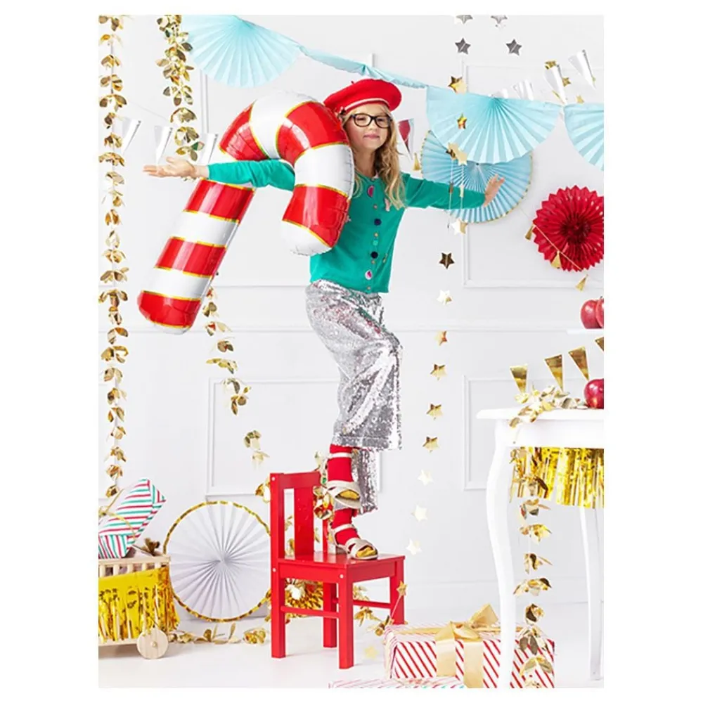 PartyDeco sp. z o.o. Folieballon Sukkerstok - Balloner