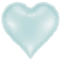 Ballongkungen AB Folieballon Sweetie Heart Satin Pastelblå - Oppyntning|Balloner
