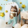 PartyDeco sp. z o.o. Folieballon Teddybjørn Blå - Balloner