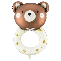 Best PartyDeco sp. z o.o. Folieballon Teddybjørn Rangle
