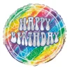Sale Unique UK Inc t/as Unique Party Folieballon Tie Dye Happy Birthday