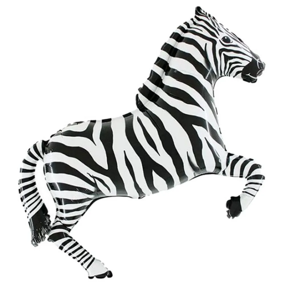 Clearance Ballongkungen AB Folieballon Zebra