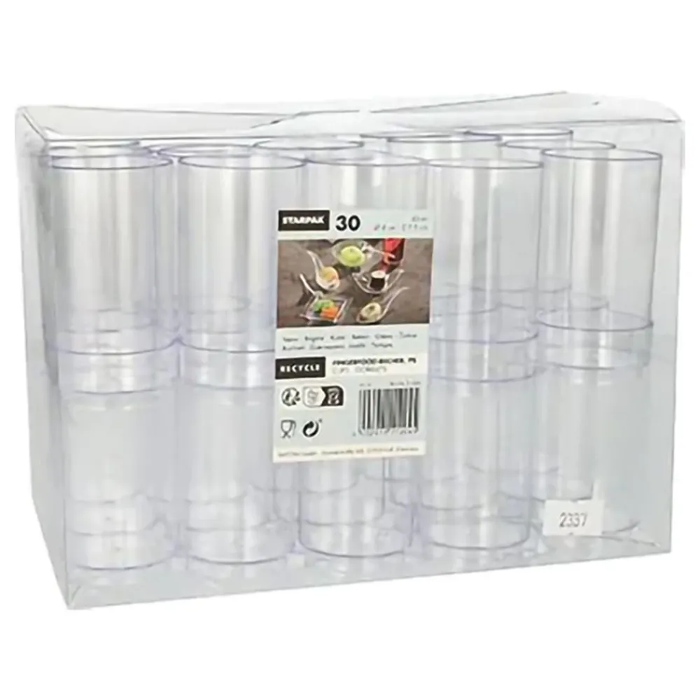 Papstar Sverige AB Forme Fingerfood Cylinder Transparent - Servering|Borddækning