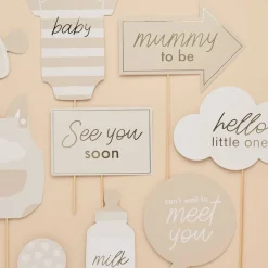 CG Global Products Ltd Fotoprops Baby Shower Hello Little One - Tilbehør|Oppyntning