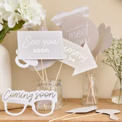 CG Global Products Ltd Fotoprops Baby Shower Hello Little One - Tilbehør|Oppyntning